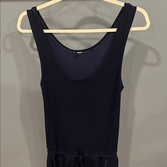 Monrow blue soft tank jumpsuit size M - Picture 2 of 5